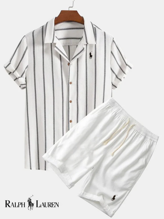 Striped ralph lauren set